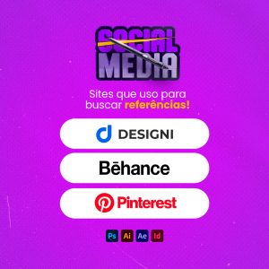 Sites que uso para buscar Referências! Design Designer Gráfico Social Media PSD Editável