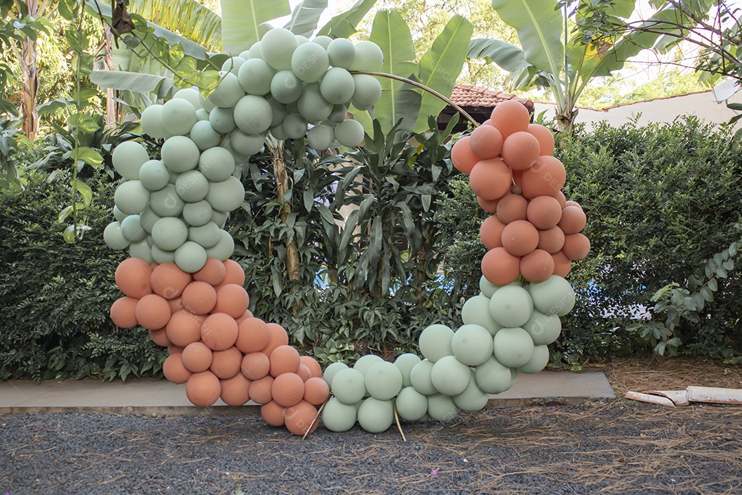 Decoração de festas festival