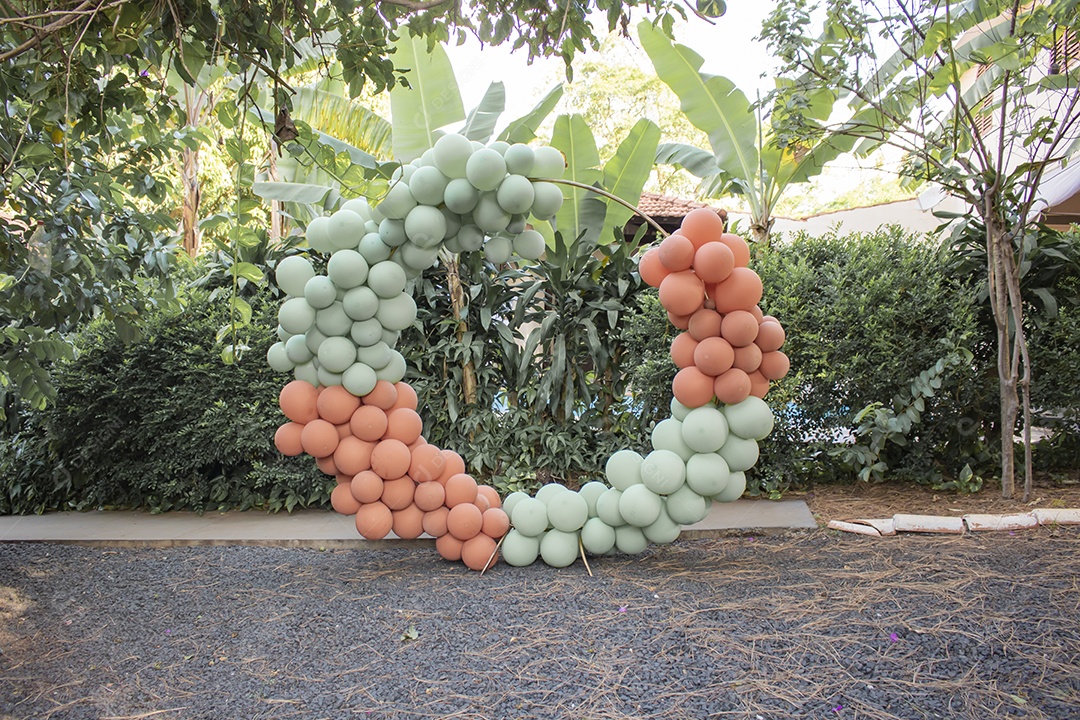 Decoração de festas festival