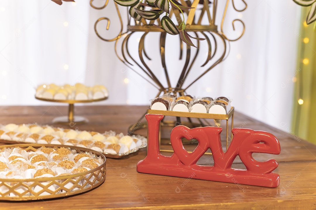 Mesa linda decorada casamento