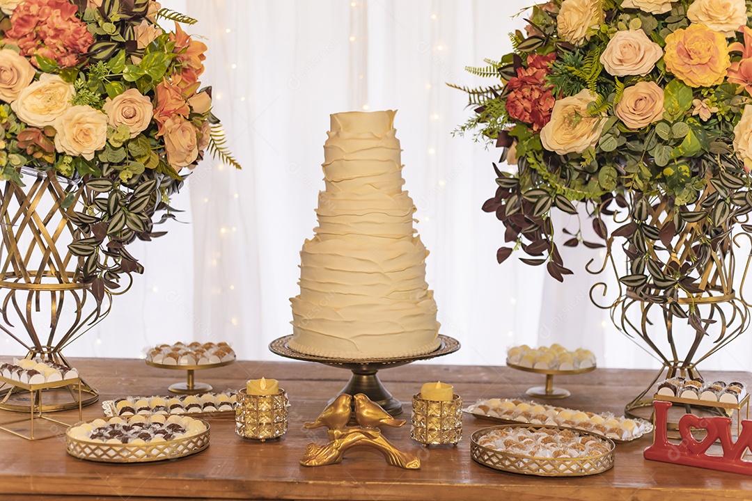 Mesa linda decorada casamento