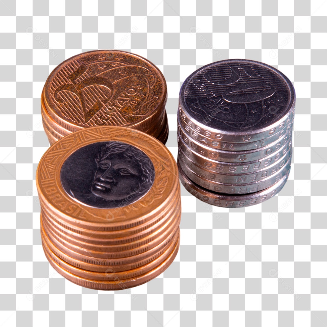 Moedas PNG Transparente Sem Fundo