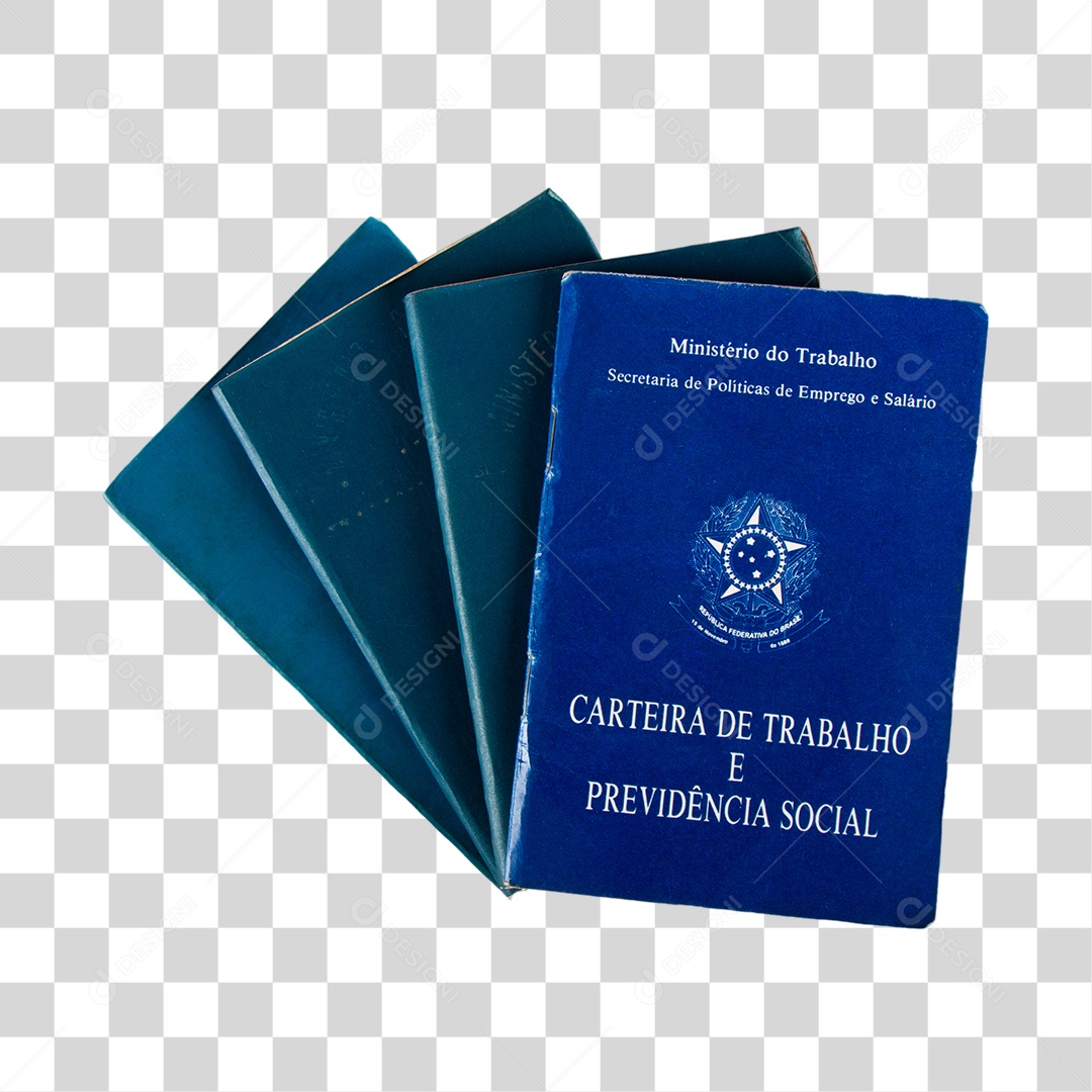 Carteiras de Trabalho PNG Transparente Sem Fundo