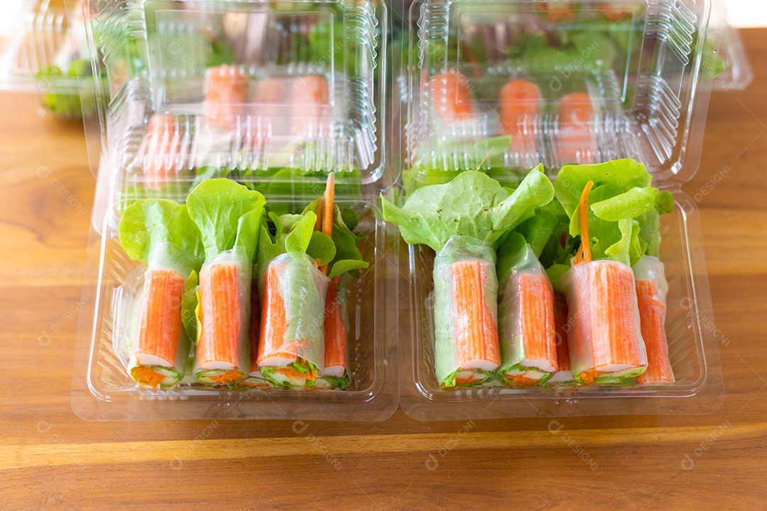 Rolinho vietnamita, comidas especiais veganas