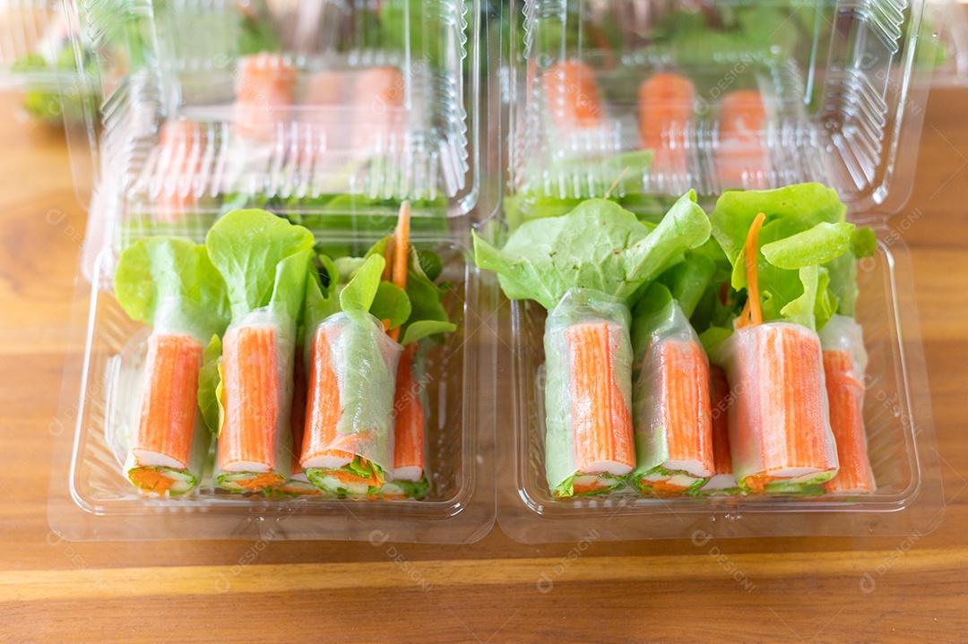 Rolinho vietnamita, comidas especiais veganas