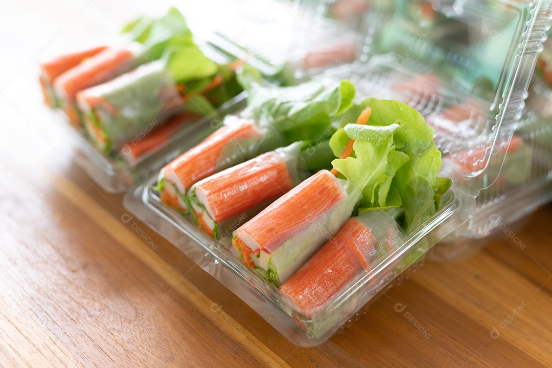 Rolinho vietnamita, comidas especiais veganas