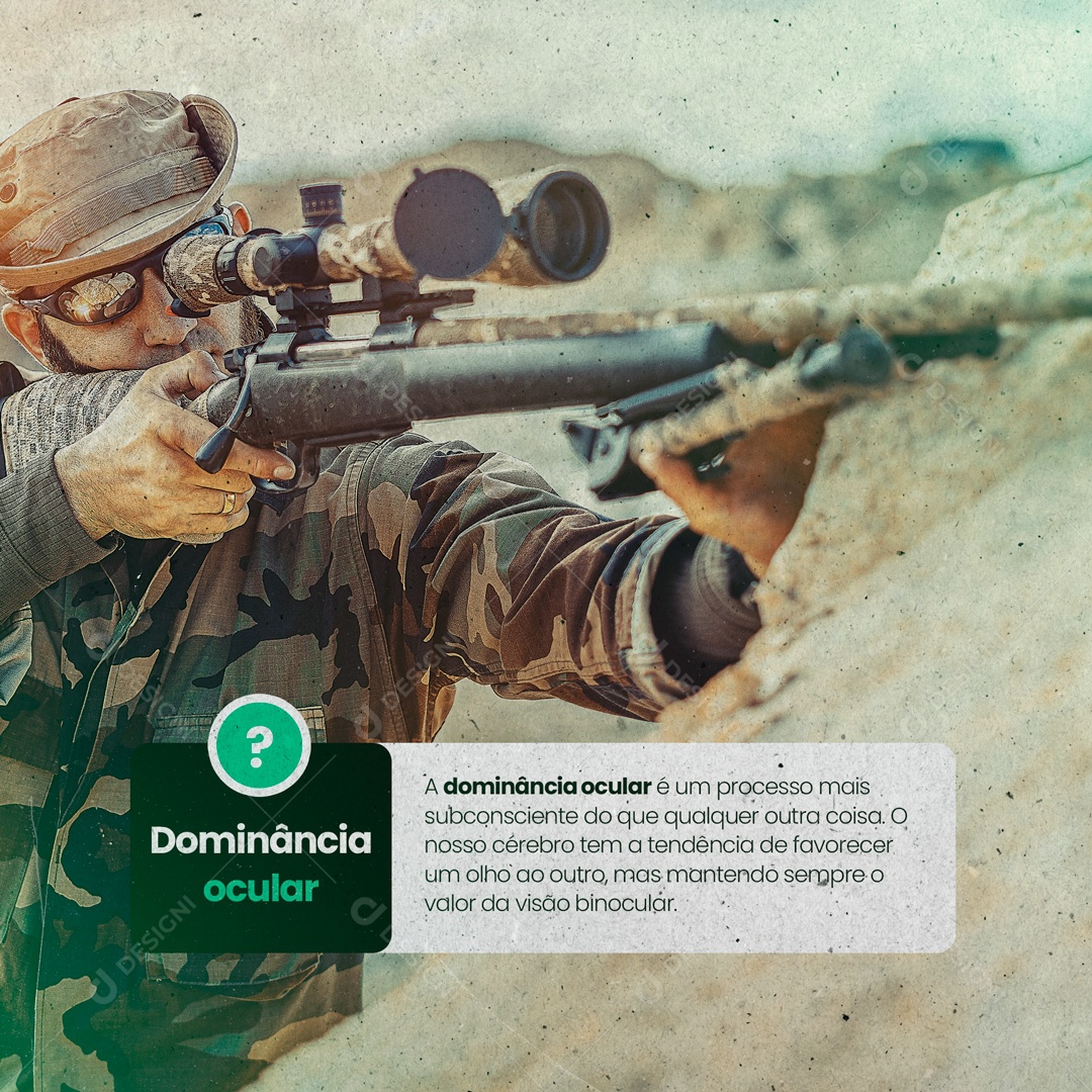 Loja de Airsoft Acessórios Essenciais Luneta Social Media PSD Editável