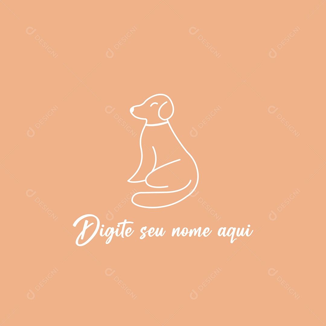 Logo Pet Shop EPS Editável