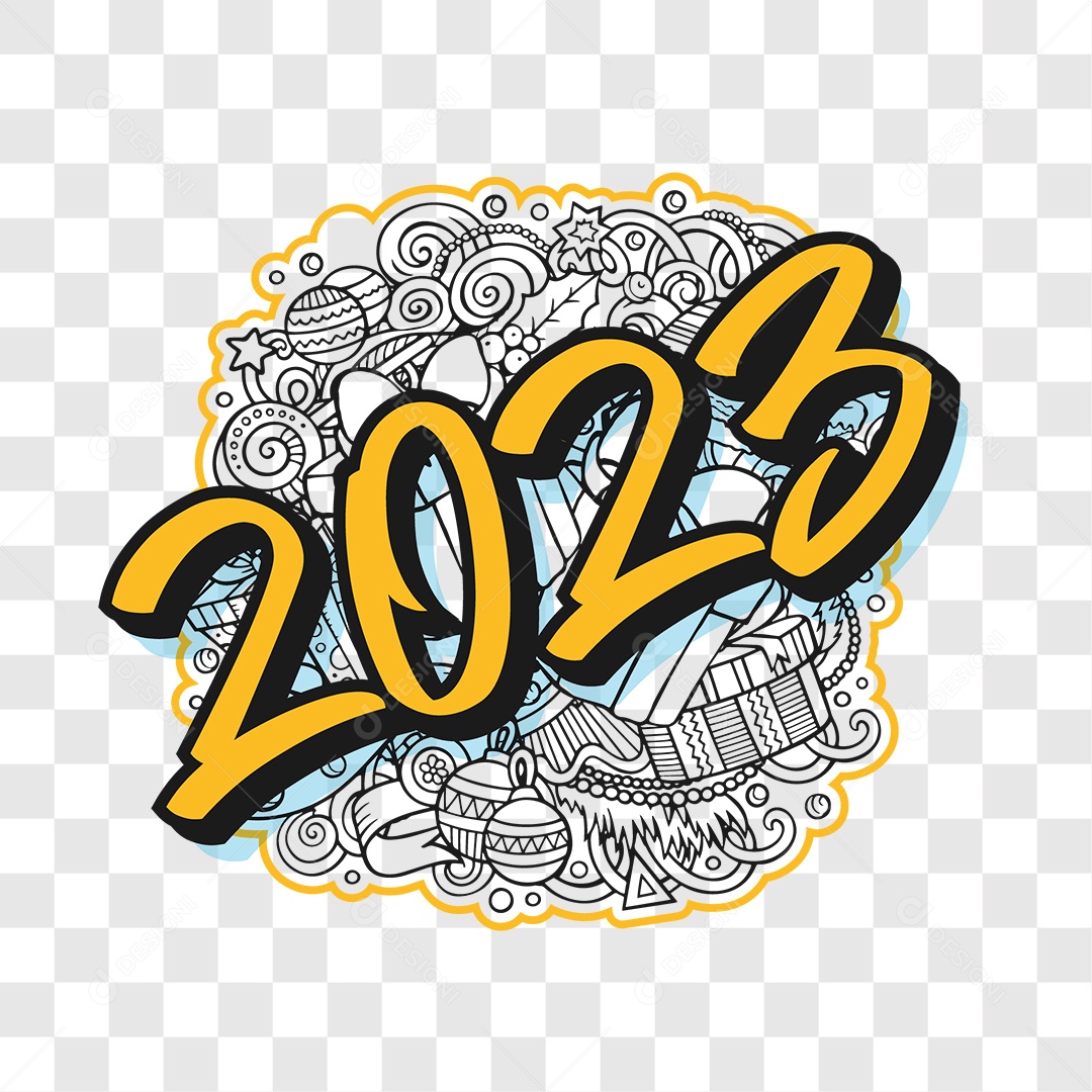 Lettering 2023 EPS + PNG