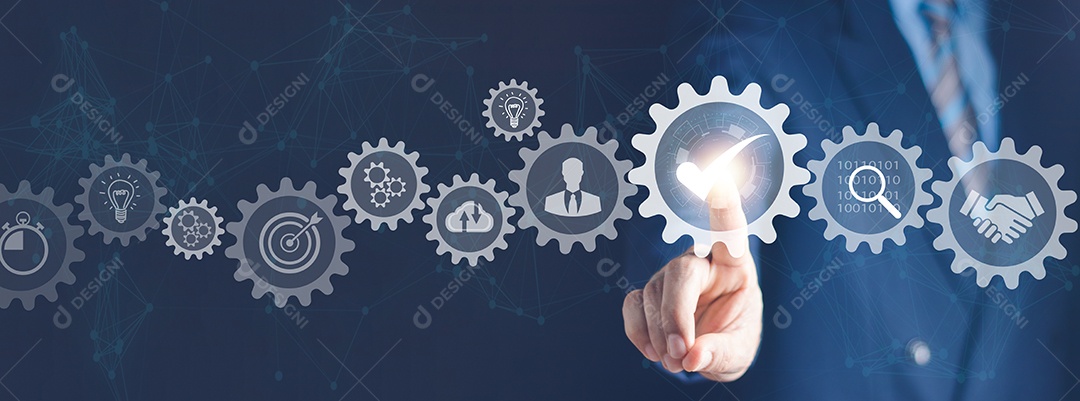 Gerenciamento e automação de processos de negócios com validação de pessoa