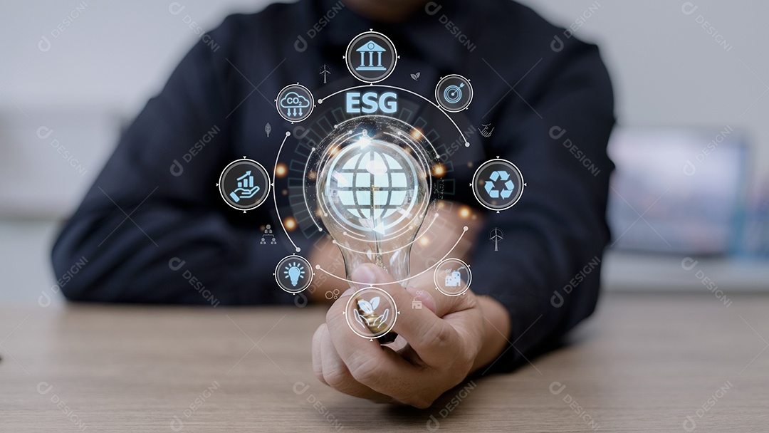 Análise do empresário ESG governança social ambiental negócios