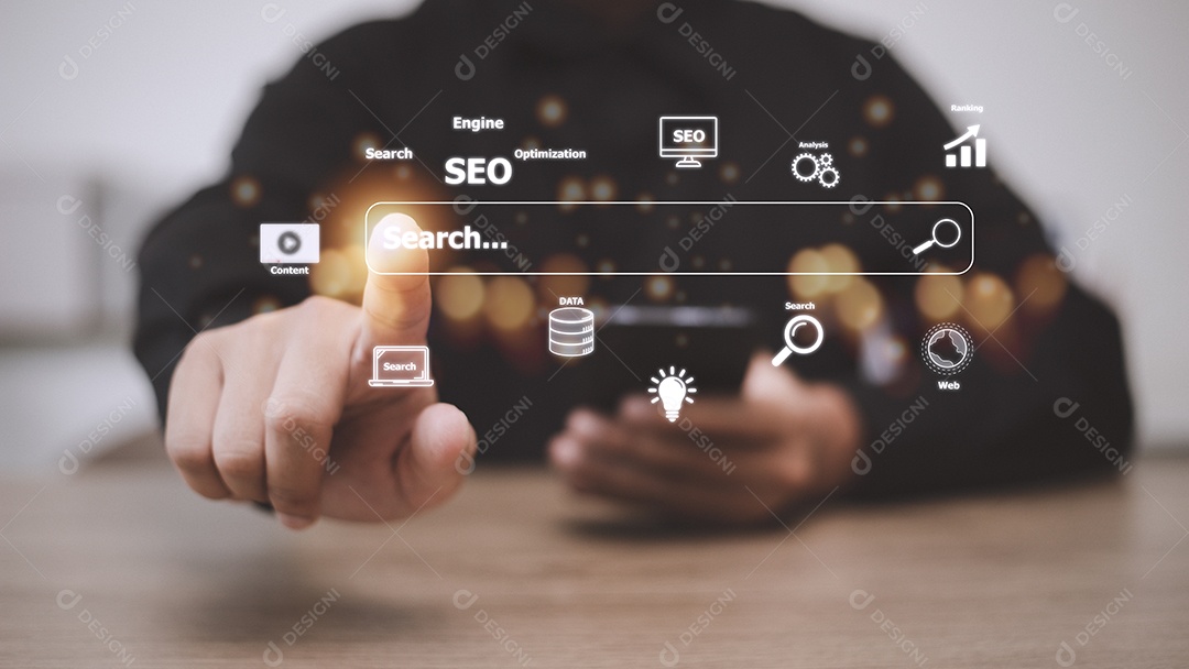 SEO. Motor de Otimização de Busca. Marketing digital online