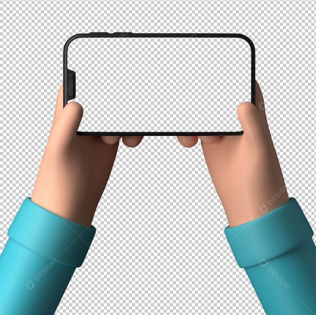 Celular Iphone Smartphone Transparente Sem Fundo