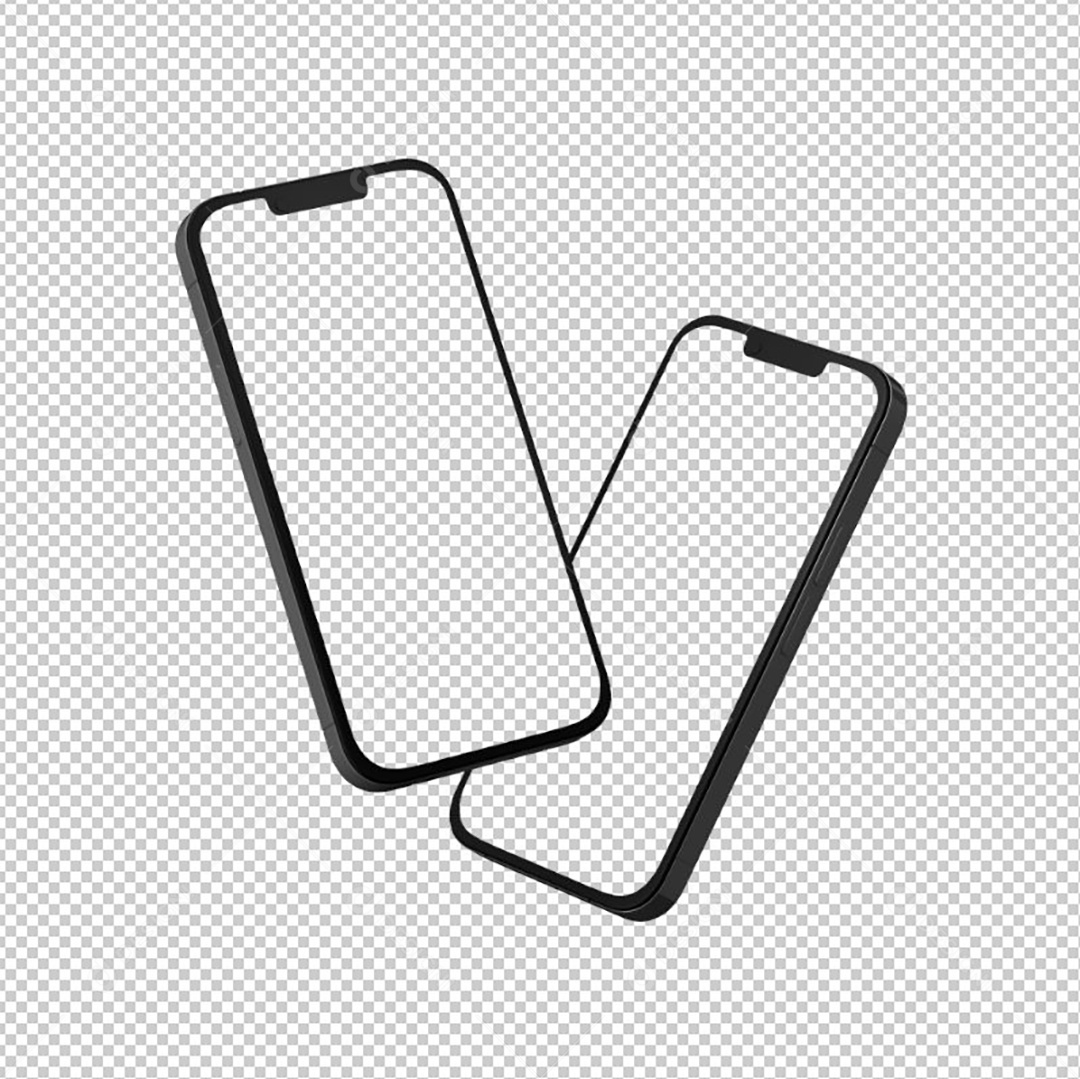 Celular Iphone Smartphone Transparente Sem Fundo