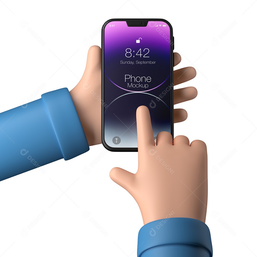 IPhone Celular Smartphone Mockup PSD