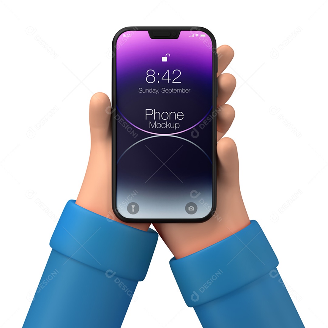 IPhone Celular Smartphone Mockup PSD