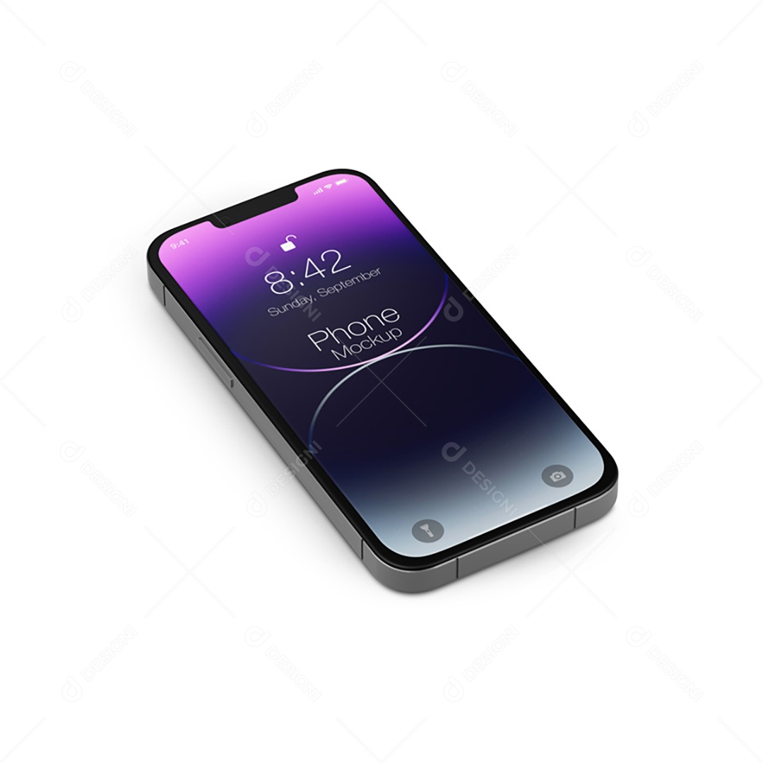 IPhone Celular Smartphone Mockup PSD