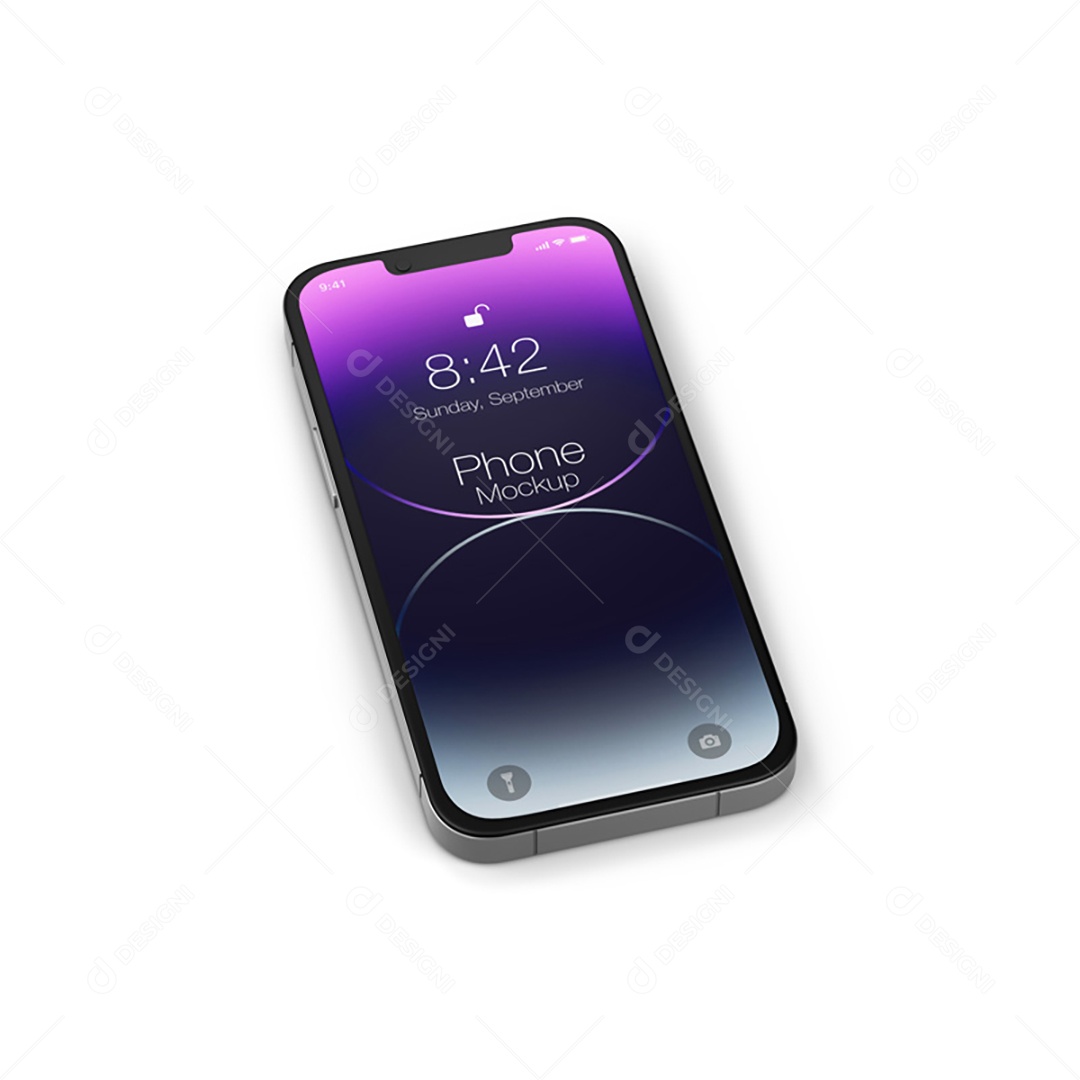 IPhone Celular Smartphone Mockup PSD