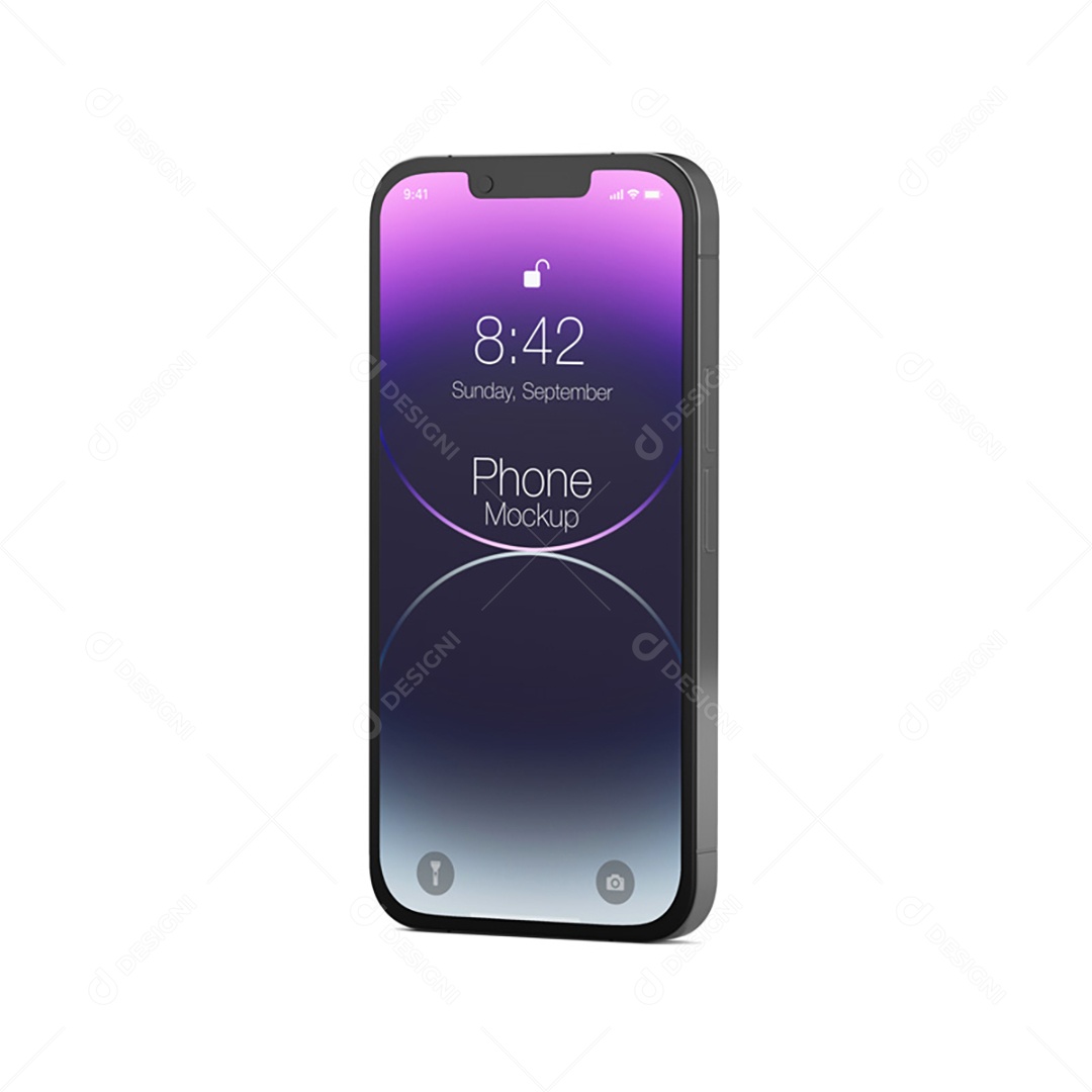 IPhone Celular Smartphone Mockup PSD