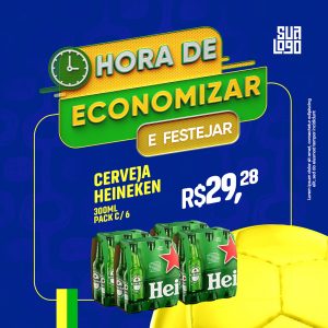 Template Social Media Copa do Mundo Hora de Economizar PSD Editável