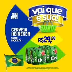 Template Social Media Copa do Mundo Oferta Vai Que é Sua PSD Editável