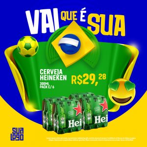 Template Social Media Copa do Mundo Supermercado Oferta PSD Editável