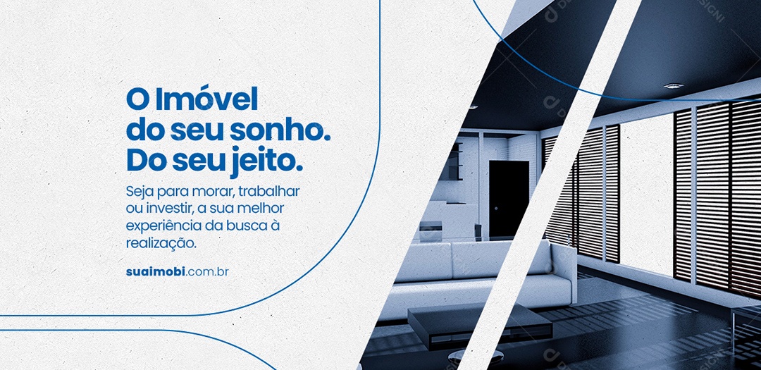 Capa de Facebook Imobiliária PSD Editável
