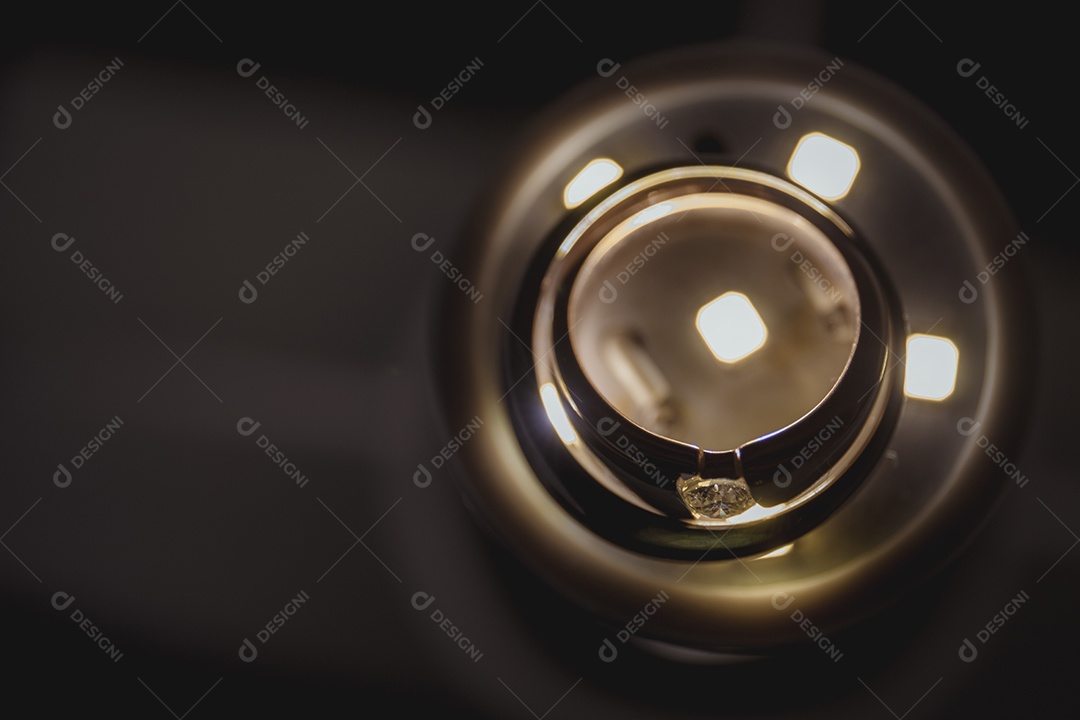 Anéis de casamento, estilo de imagem vintage