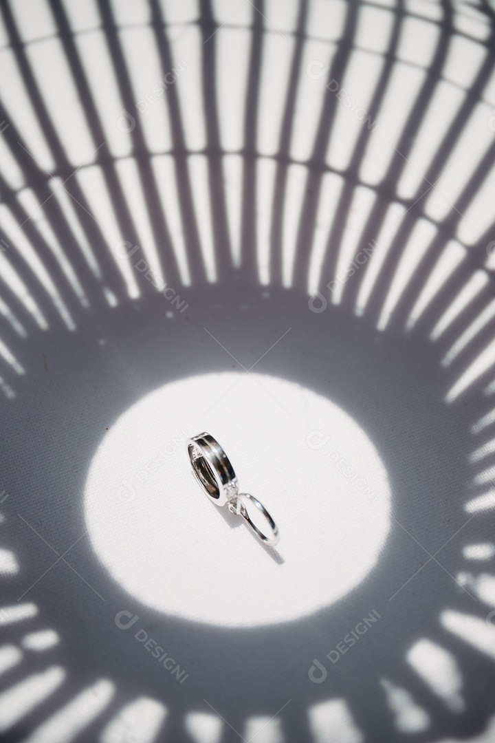 Anéis de casamento, estilo de imagem vintage