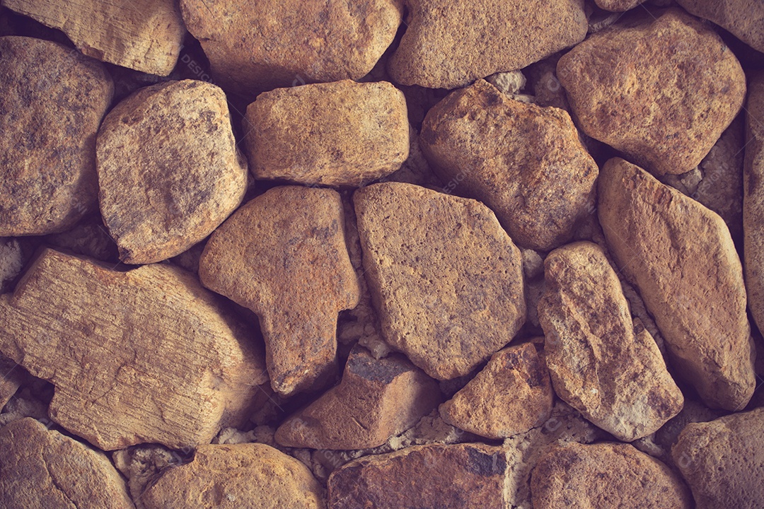 Textura da parede de pedra cor vintage.