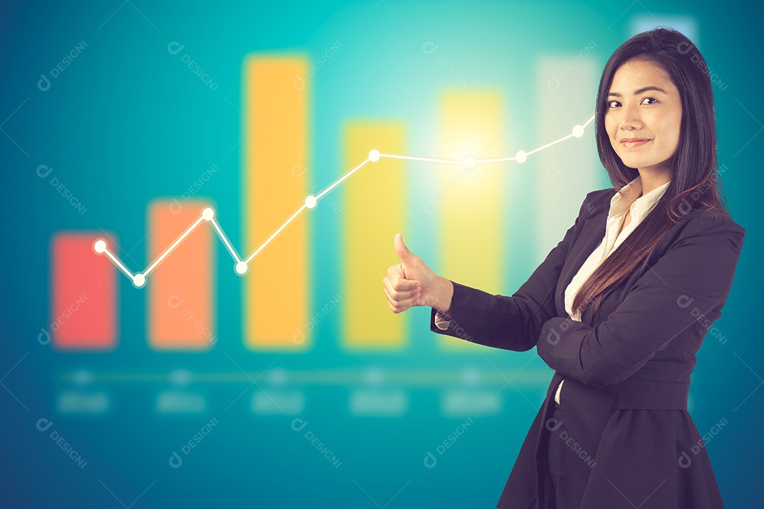 Sucesso profissional. Cor vintage.