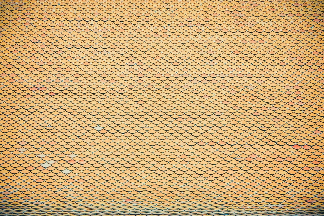 Telhado textura fundo cor vintage.