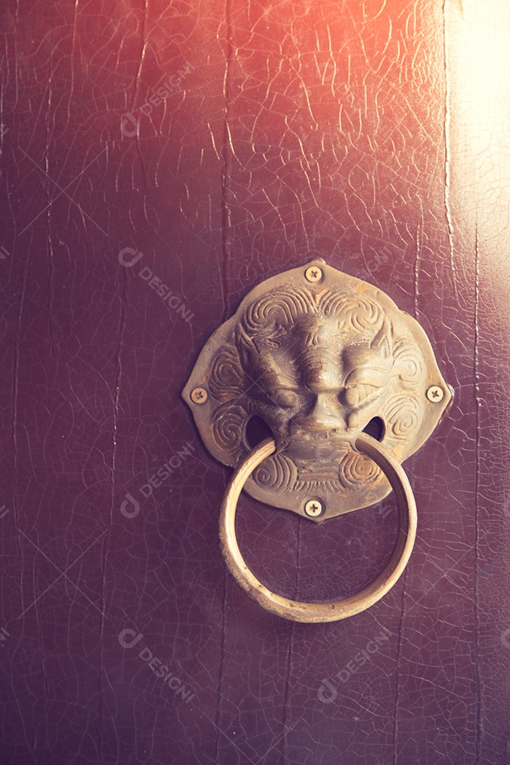Porta Velha de Bangkok, Tailândia, Templo Budista.