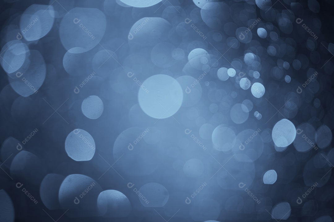 Fundo abstrato elegante de Natal festivo azul com bokeh.