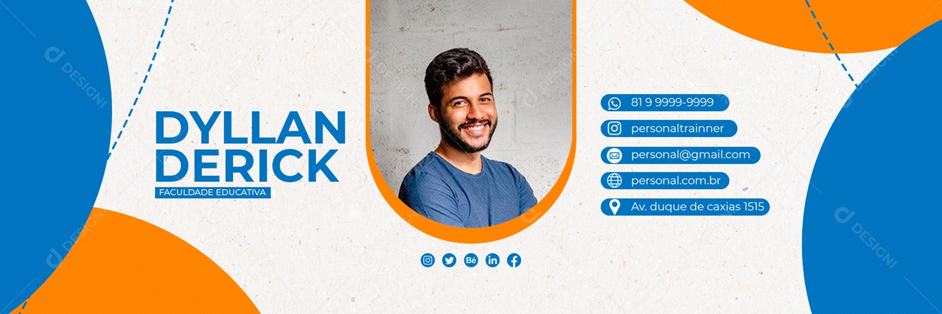 Assinatura de E-mail Faculdade PSD Editável