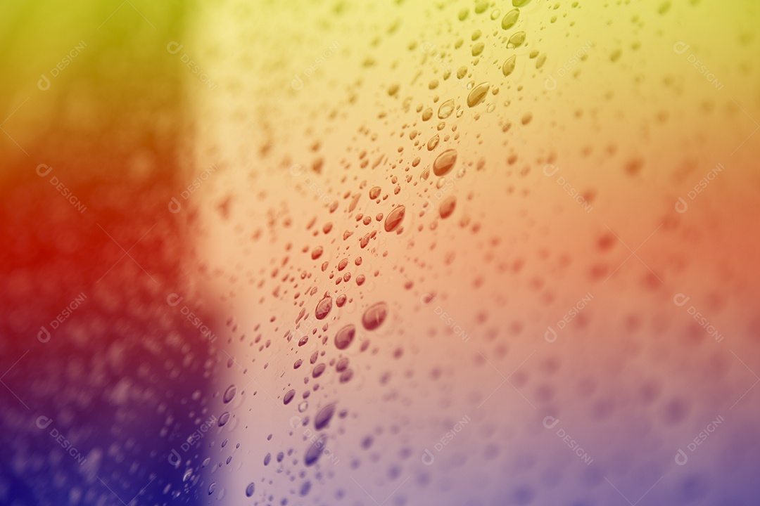 Fundo de gotas de água.