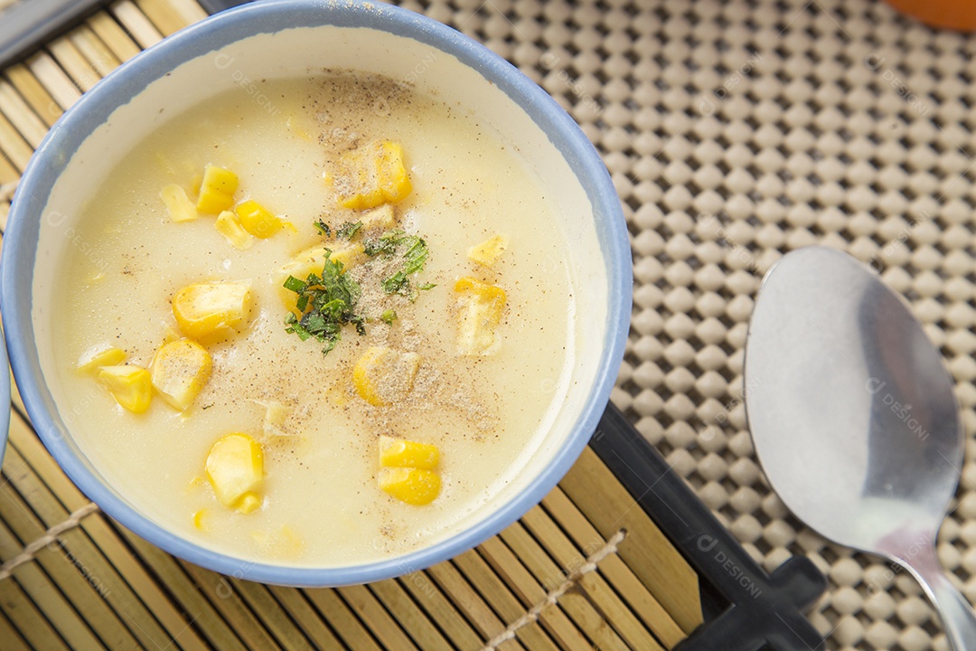 Sopa creme de milho