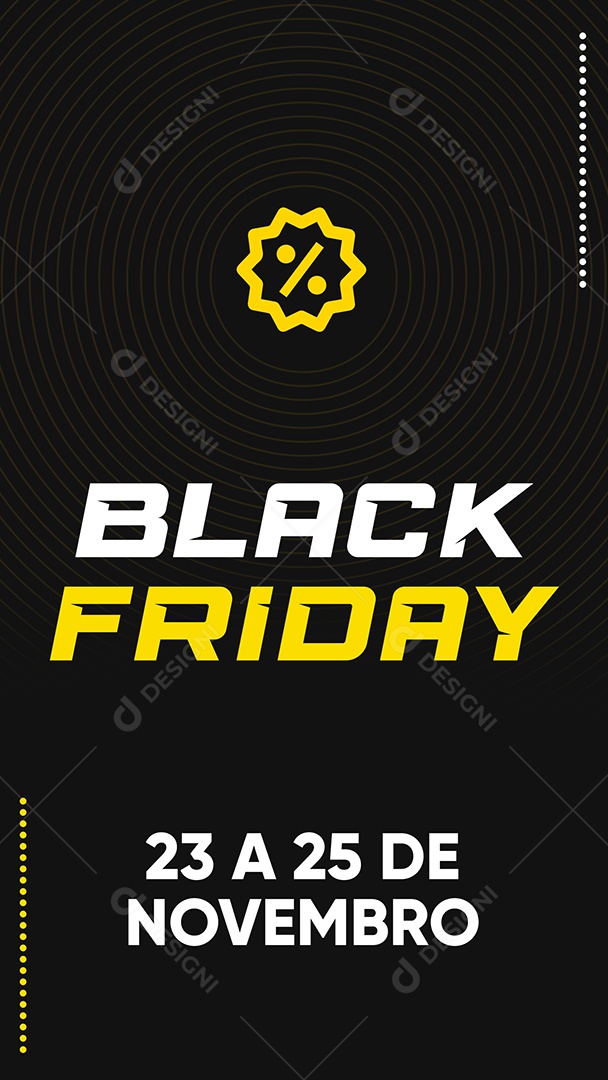 Story Black Friday Social Media PSD Editável