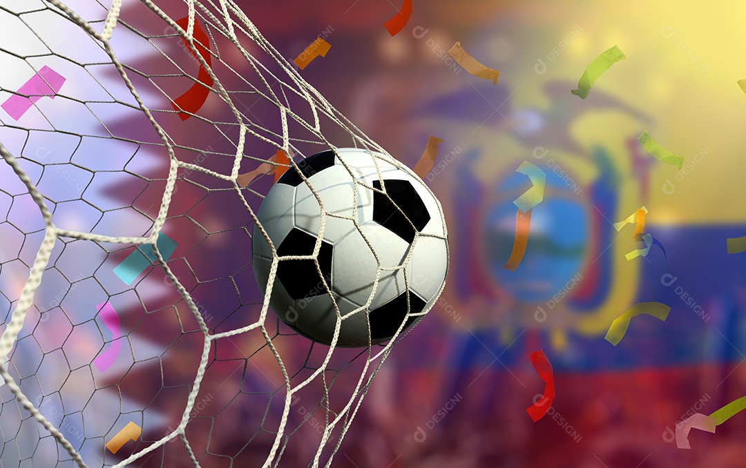 Competição da Copa do Futebol entre o Catar nacional e nacional