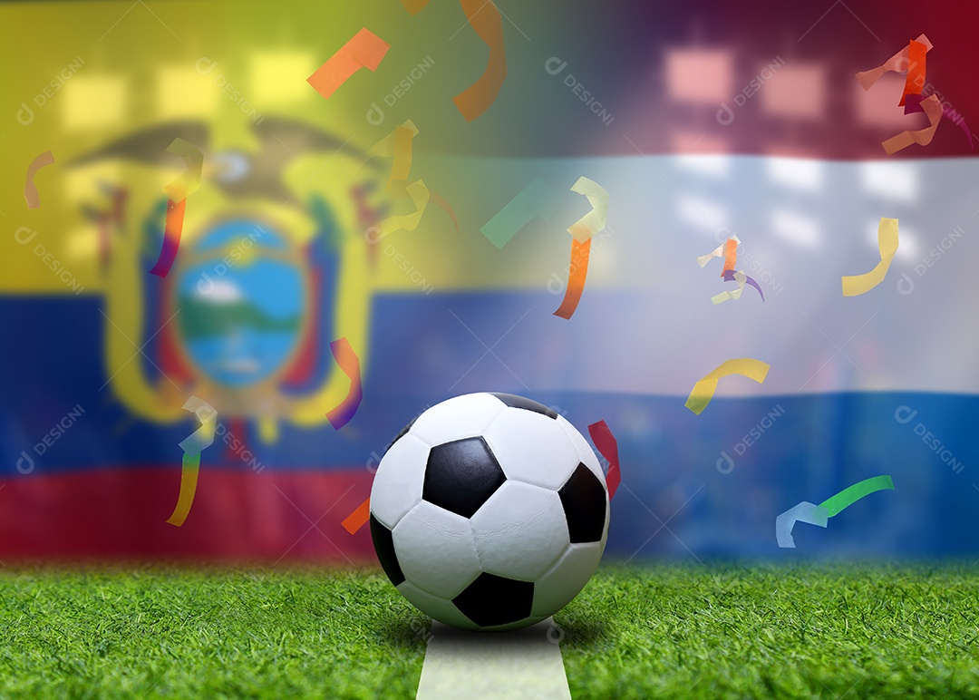 Competição da Copa do Futebol entre o Catar nacional