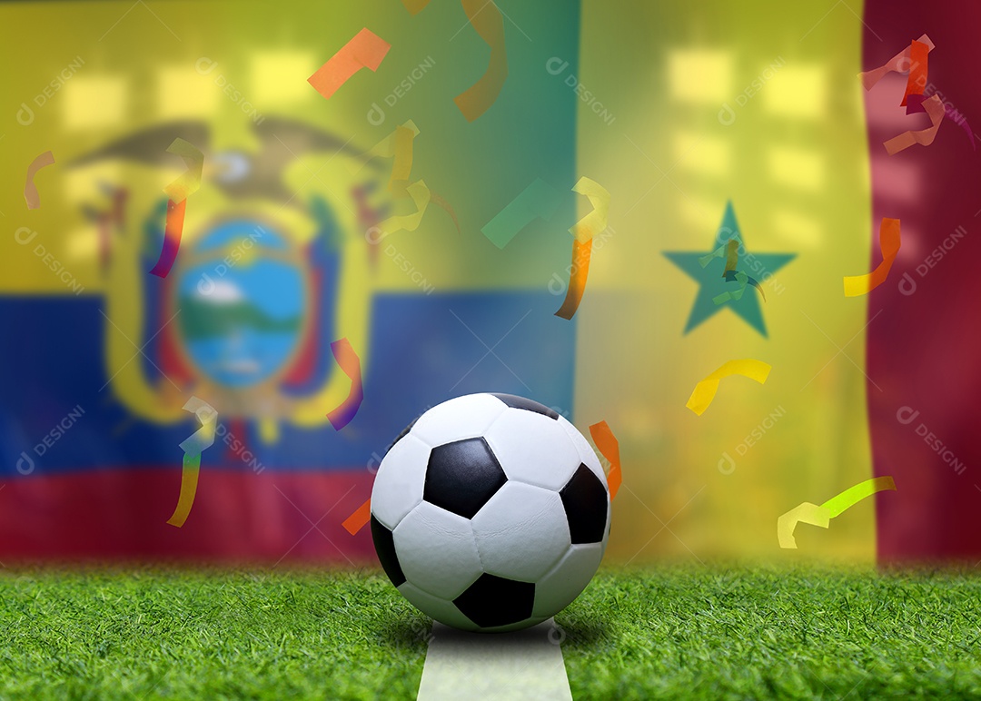 Competição da Copa do Futebol entre o Catar nacional