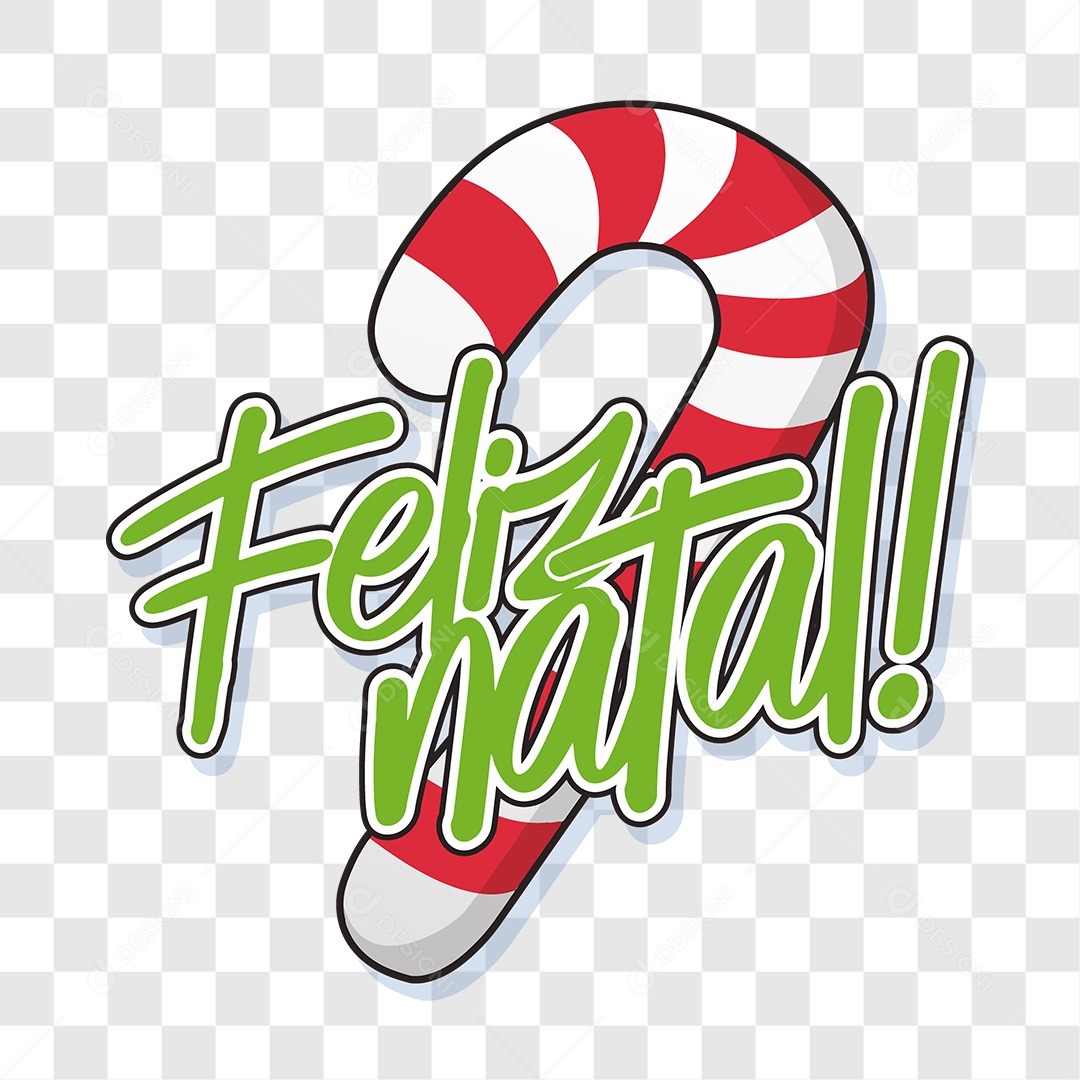 Lettering Feliz Natal EPS + PNG