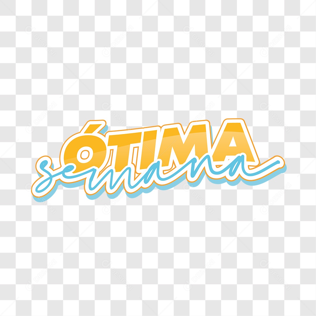 Lettering Great Week EPS + PNG