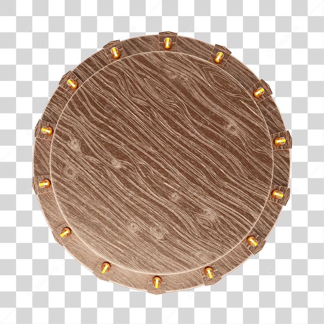 Tábua de Madeira Vazia PNG Transparente