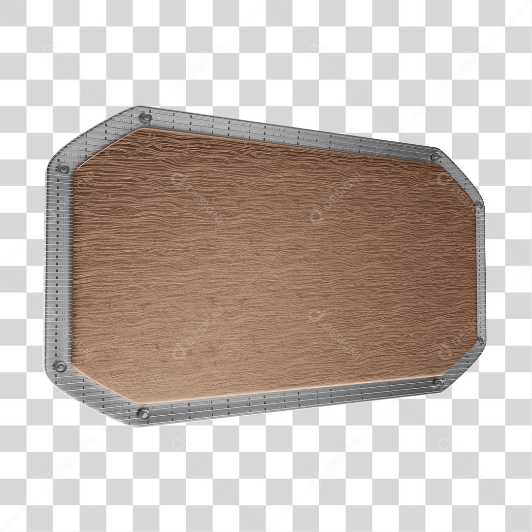 Placa de Madeira Para Composição de Texto PNG Transparente