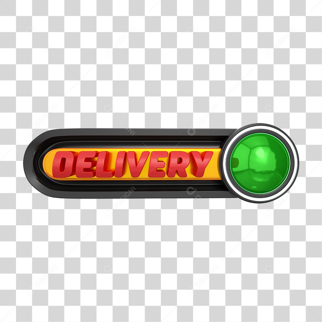 3D Stamp For Composition Delivery PNG Transparent