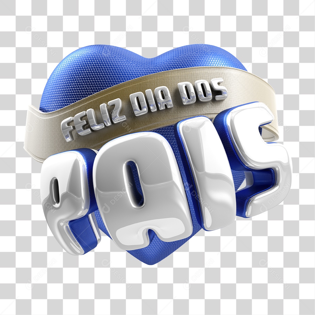 Selos 3D Feliz Dia dos Pais PNG Transparente Sem Fundo