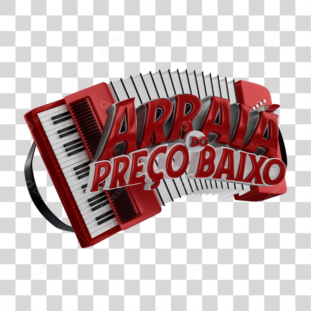 Selo 3D Para Composição Arraiá do Preço Baixo PNG Transparente