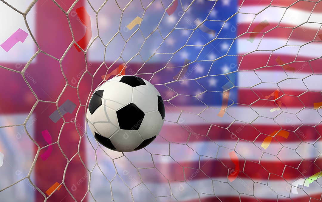 Competição da Copa de Futebol entre a Inglaterra nacional e a América nacional.