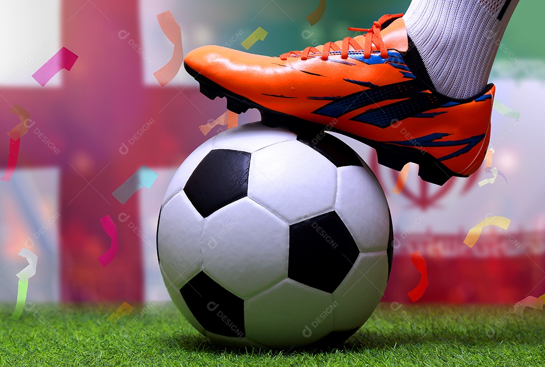 Football Cup competition between England national and Iran national.